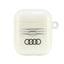 Audi IML Geometric Pattern AirPods 1/2 dėklas – baltas