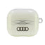 Audi AirPods 3 dėklas – baltas (IML Geometric Pattern)