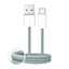 Puro Fabrik 2.0 10W USB-A - USB-C pintas laidas 1.5m - žalias