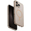 Uniq Clario MagClick dėklas iPhone 16 Pro Max – skaidrus auksinis