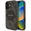 Guess MagSafe dėklas iPhone 16 – rudas