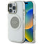 Guess MagSafe dėklas iPhone 16 Pro Max – pilkas