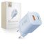 Tech-Protect NCM33W 2 jungčių PD33W/QC3.0 sieninis įkroviklis - mėlynas -- Cell phone chargers