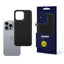 3mk Hardy Apple Silky Leather MagCase, skirtas Apple iPhone 16 Pro Max - juodas