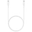 Samsung EP-DA705BWE USB-C - USB-C 3A Laidas 1m (OOB Bulk - pakaitinė pakuotė) - baltas