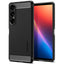 Spigen tvirtas šarvų dėklas, skirtas Sony Xperia 1 VII – matinė juoda -- Sony Xperia 1 VII