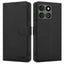 Tech-Protect Wallet dėklas, skirtas Motorola Edge 60 Pro – juodas -- Motorola Edge 60 Pro