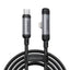Joyroom Laidas S-A56 EnjoyX Series 90° USB-C - Lightning 30W 1.2m juodas
