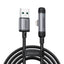 Joyroom Laidas S-A56 EnjoyX Series 90° USB-A - Lightning 3A 1.2m juodas