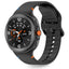 Tech-Protect silikoninis dirželis, skirtas Samsung Galaxy Watch 40/44/46 mm – juodas -- Samsung Galaxy Watch 40