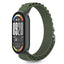 Tech-Protect Nylon Pro dirželis, skirtas Xiaomi Smart Band 8 / 9 / 10 / NFC - žalias -- Xiaomi Smart Band 8