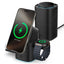 Spigen Essential EF223MS 3-in-1 QI2 belaidis įkroviklis - juodas -- Cell phone chargers