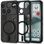 Tech-Protect „MagMat“ MagSafe Telefono 3 dėklas – juodas ir skaidrus -- Cell phone cases and covers