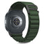 Tech-Protect nailono juostelinis dirželis, skirtas Samsung Galaxy Watch 40/44/46 mm – žalias -- Samsung Galaxy Watch 40