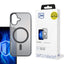 3mk Frosty MagCase, skirtas iPhone 16 Plus – juodas