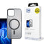 3mk Frosty MagCase, skirtas iPhone 14 – Juodas -- iPhone 14