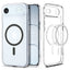 Spigen Ultra Hybrid MagSafe dėklas iPhone 17 Air – skaidrus pilkas