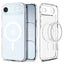Spigen Ultra Hybrid MagSafe dėklas iPhone 17 Air – baltas