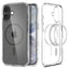 Spigen Ultra Hybrid MagSafe dėklas iPhone 17 – skaidrus pilkas