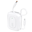 Dudao K32 išorinė baterija 22.5W 10000 mAh su integruotu USB-C/Lightning laidu - balta -- Powerbanks