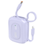 Dudao K32 išorinė baterija 22.5W 10000 mAh su integruotu USB-C/Lightning laidu - violetinė -- Powerbanks