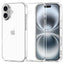 Skaidrus TPU dėklas Tech-Protect FlexAir iPhone 17 -- iPhone 17