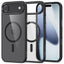 Tech-Protect MagFlex MagSafe dėklas iPhone 17 Air – skaidrus juodas -- iPhone 17 Air