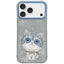 Nimmy Big Eyed Pet 2.0 Cat dėklas iPhone 17 Pro – pilkas -- iPhone 17 Pro