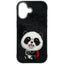 Nimmy Big Eyed Pet 2.0 Panda dėklas iPhone 17 - juodas