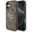 Guess 4G Big Logo dėklas iPhone 17 – rudas