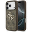 Guess 4G Big Logo dėklas iPhone 17 Pro – rudas -- iPhone 17 Pro