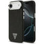 Guess Glitter Triangle Logo MagSafe dėklas iPhone 17 Air - juodas -- iPhone 17 Air