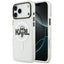 Karl Lagerfeld MagSafe dėklas iPhone 17 Pro Max – skaidrus
