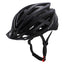 Wozinsky MTB dviračio šalmas su nuimama vesolė ir užpakaliu USB žibintuve L - Juodas -- Bicycle Helmets