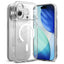 Ringke Fusion Magnetic MagSafe Dėklas, skirtas iPhone 17 Pro - Clear -- iPhone 17 Pro