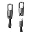Tech-Protect Laidas Ultraboost DNA su raktų pakabuku USB-C PD 60W / 3A - pilkas -- Cell phone cables