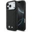 BMW M Quilted MagSafe dėklas iPhone 17 Pro – juodas