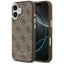 Guess MagSafe dėklas iPhone 17 – rudas