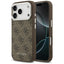 Guess 4G Klasikinis logotipas MagSafe Dėklas, skirtas iPhone 17 Pro Max - ruda