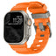 Dirželis Tech-Protect Motion Apple Watch 8 / 9 / 10 / 11 / 12 / SE / Ultra (44 / 45 / 46 / 49 mm), oranžinis -- Apple...