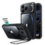 Dėklas ESR Classic Hybrid Kickstand MagSafe iPhone 17 Pro / 18 Pro, skaidrus/juodas -- iPhone 17 Pro, iPhone 18 Pro