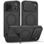 Dėklas Tech-Protect Kevlar Aura iPhone 17 Pro / 18 Pro, matinis juodas -- iPhone 17 Pro, iPhone 18 Pro