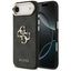 Guess 4G Didelis 4G Klasikinis logotipo dėklas, skirtas iPhone Air - Black and Gold
