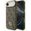 Guess 4G Strass Logo MagSafe Dėklas, skirtas iPhone Air – rudas