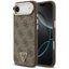 Guess 4G trikampis logotipas MagSafe iPhone Air Brown dėklas – auksinis -- Cell phone cases and covers