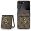 Guess Big 4G dėklas Samsung Galaxy Z Flip7 – rudas