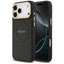 Guess Peony Hot Stamp MagSafe dėklas iPhone 17 Pro Max - Juodas -- iPhone 17 Pro Max