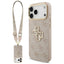 Guess 4G Big 4G Classic Logo Big Strap Metal Buttons dėklas iPhone 17 Pro Max - Rožinė -- iPhone 17 Pro Max