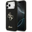Guess silikoninis dėklas iPhone 17 Pro Max – juodas