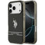 U.S. Polo Assn. MagSafe dėklas iPhone 17 Pro – juodas